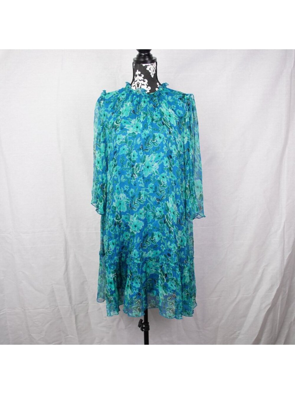 Johnny Was Jade Raquel 100% Silk Mini Slip Dress Womens Size Small NWT $375